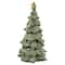 Northlight; 6.75" Glittered Berries & Bows Decoration Tabletop Christmas Tree; Category:Christmas Tabletop Decor; Image:4